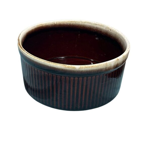 Vintage Pfalzgraff Brown Dip soufflé dish - Picture 1 of 6